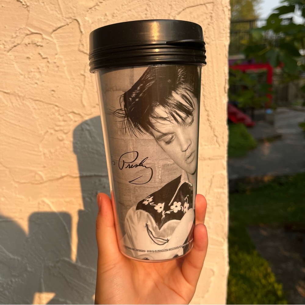 Elvis Presley Travel Tumbler!